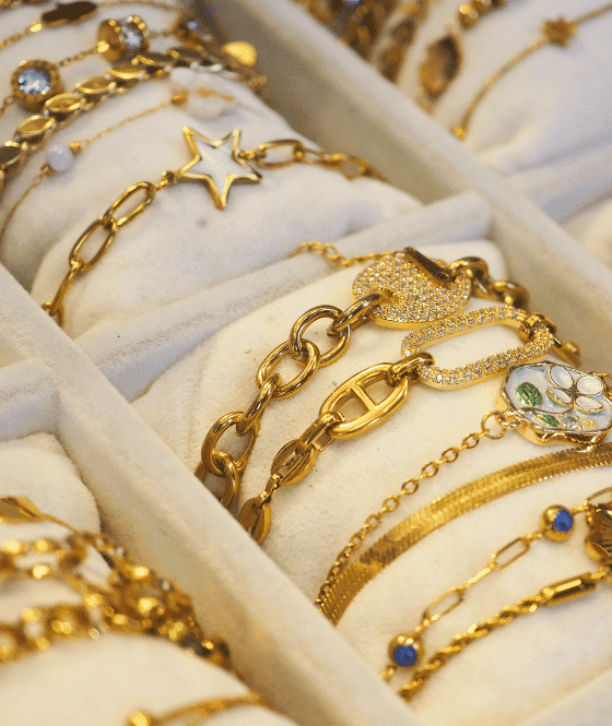 gold bracelet